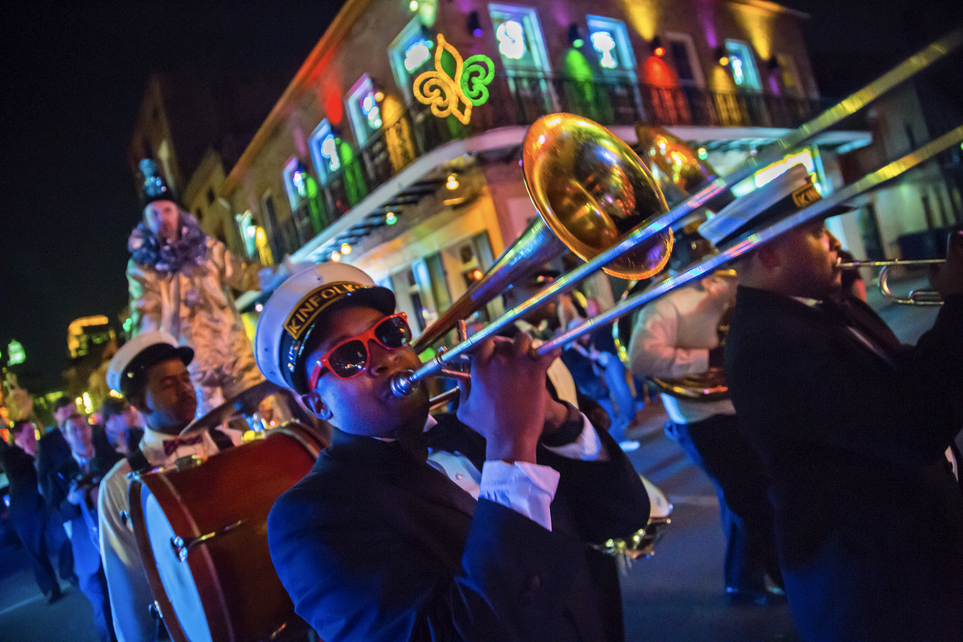 New Orleans marching band